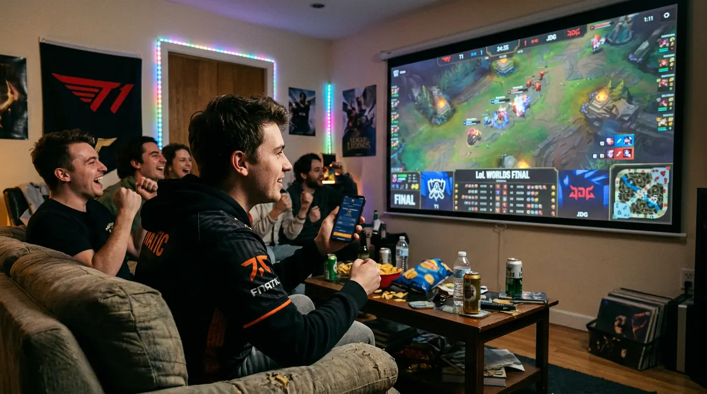 Live стратегия за LoL Worlds — ключови моменти за влизане с залог