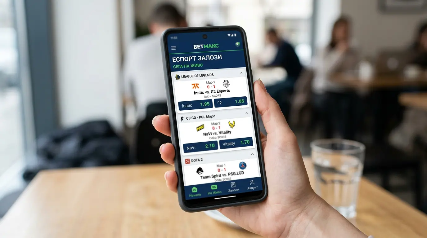 Palms Bet мобилно приложение — eSports залози от смартфон